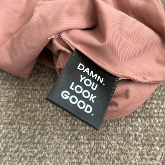 ✨DANIELLE GUIZIO Visions Bikini Top Color Blush Pink - Picture 4 of 6